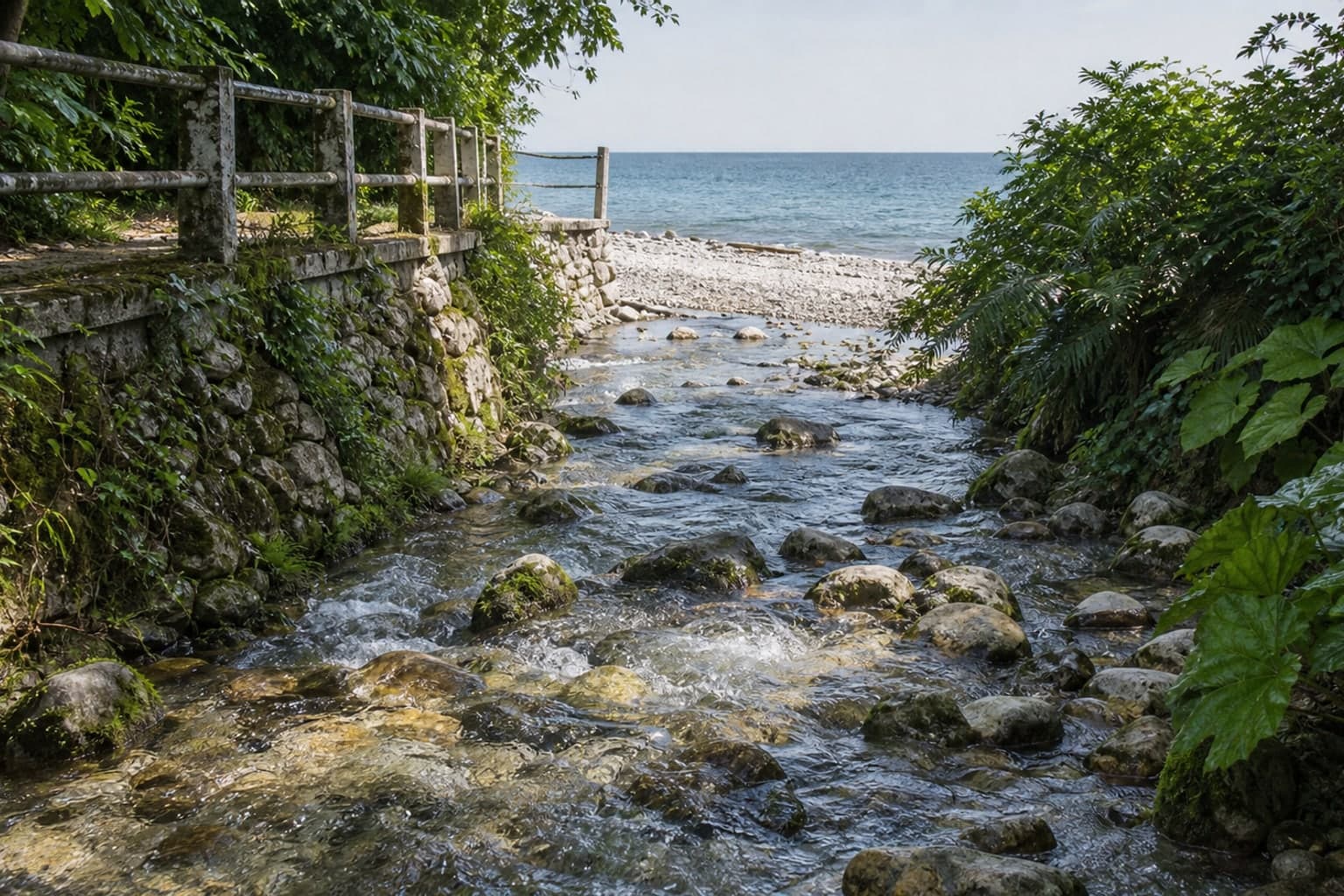 Cold River Plunge at Kholodnaya Rechka
