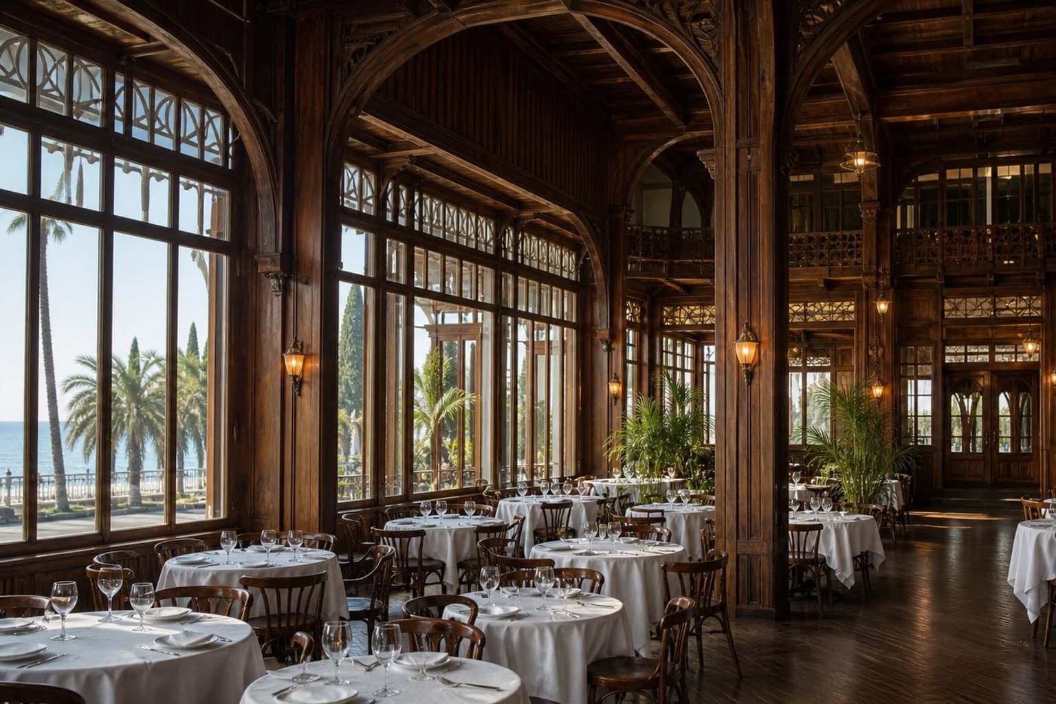 Dinner at Gagripsh Restaurant