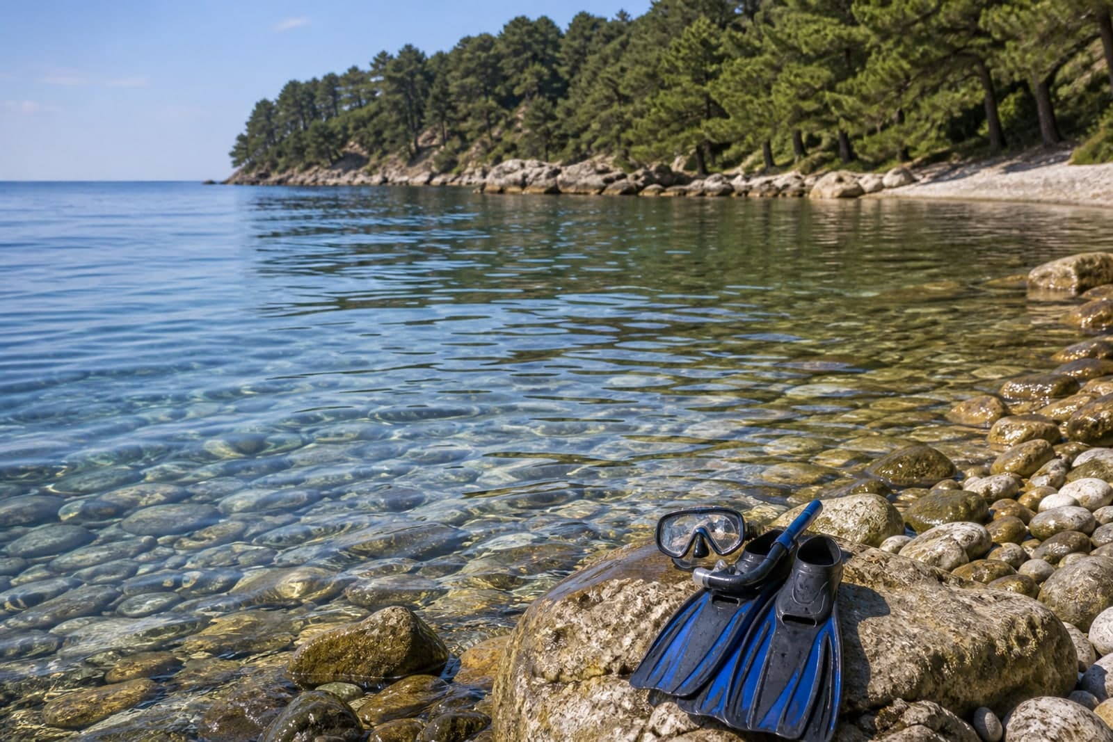 Snorkelling in the Golden Bay