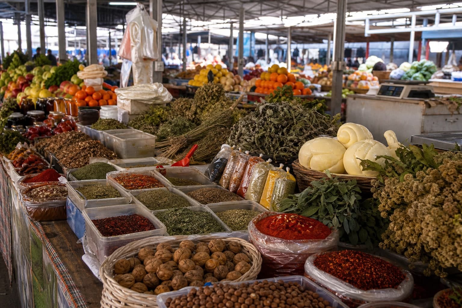 Cheese Tour of the Sukhum Market