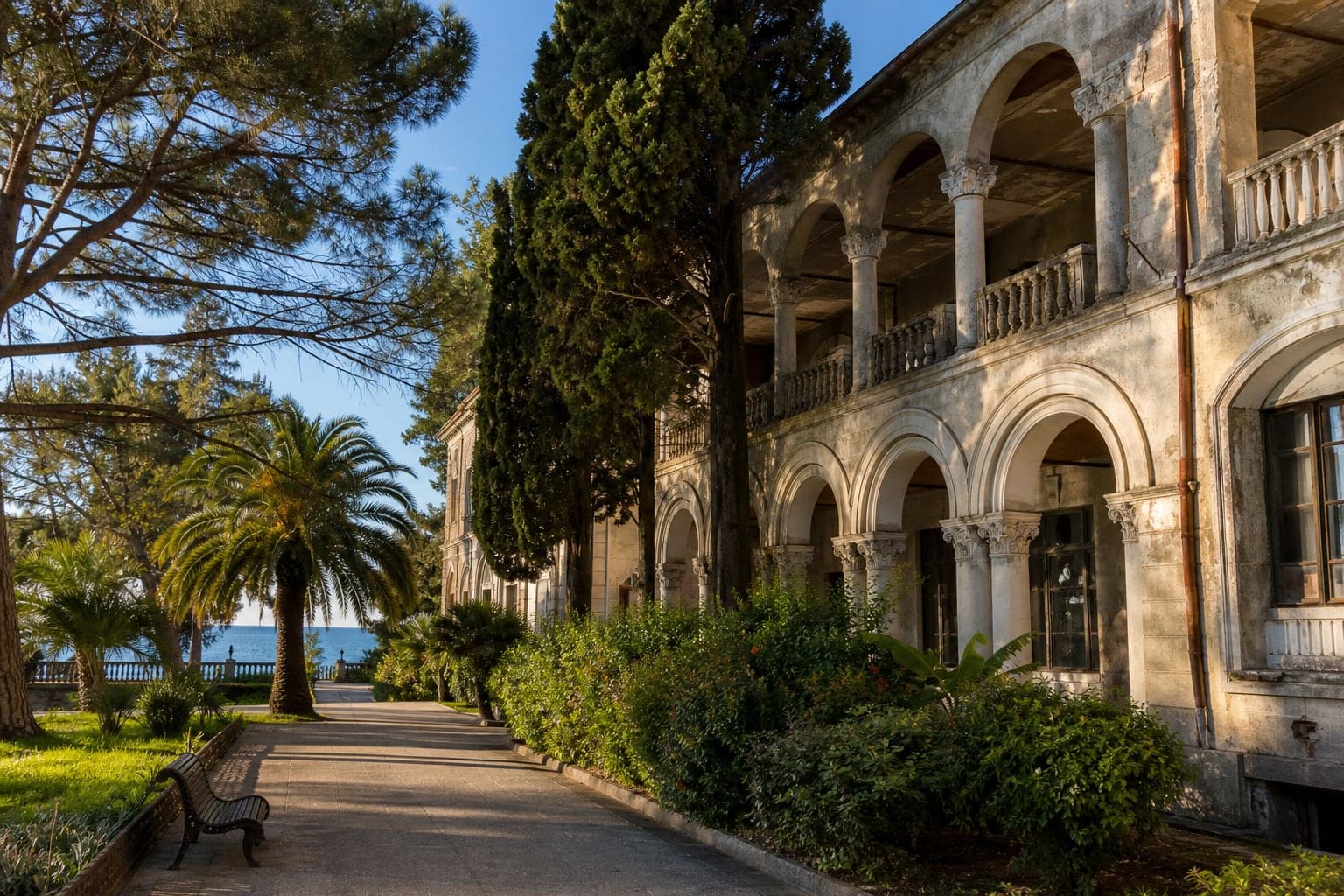 Architecture Quest in Old Gagra