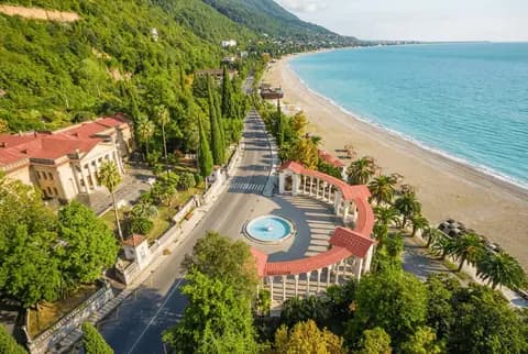 Gagra Colonnade and Winter Theater