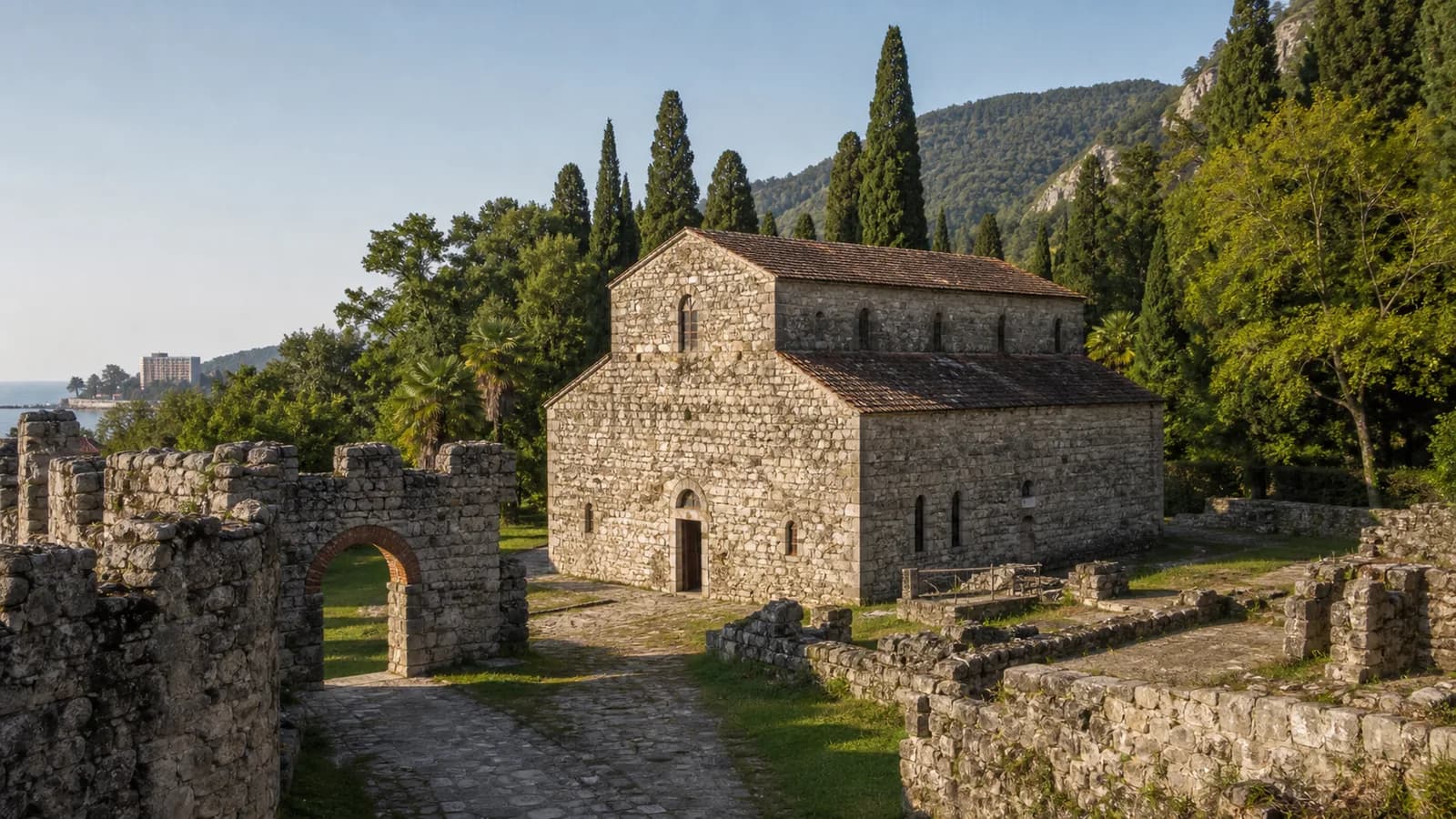 Abaata Fortress and Gagra Church