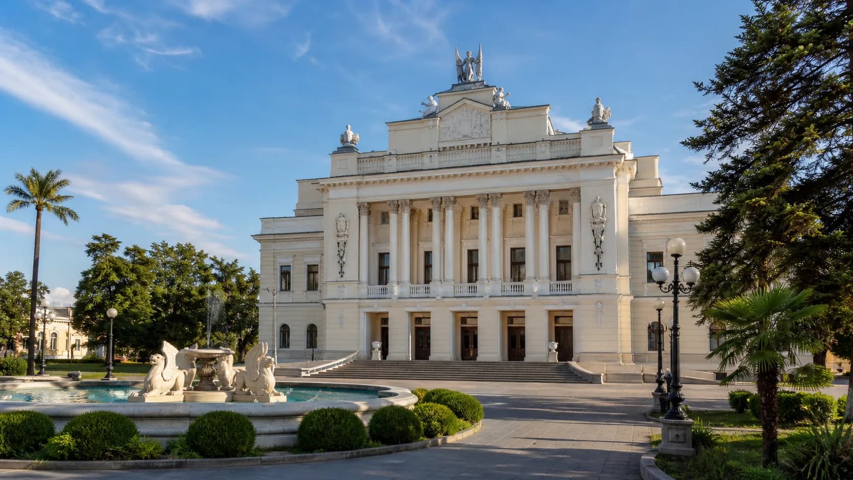 Abkhazian Drama Theatre Square