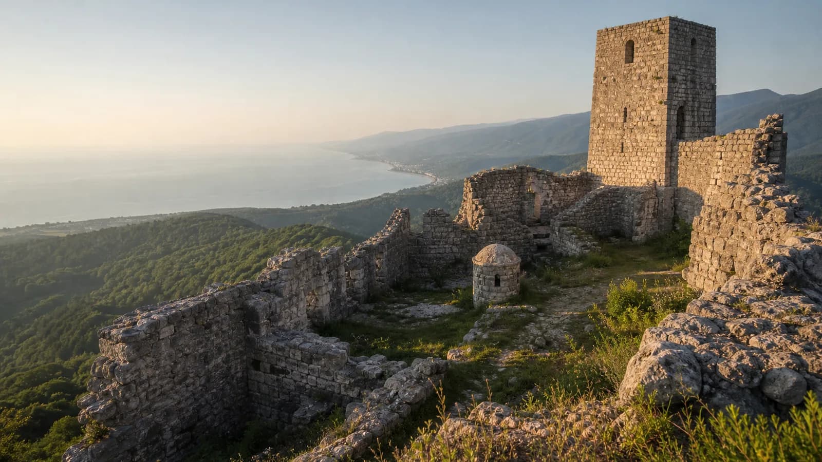 Anacopia Fortress Above New Athos