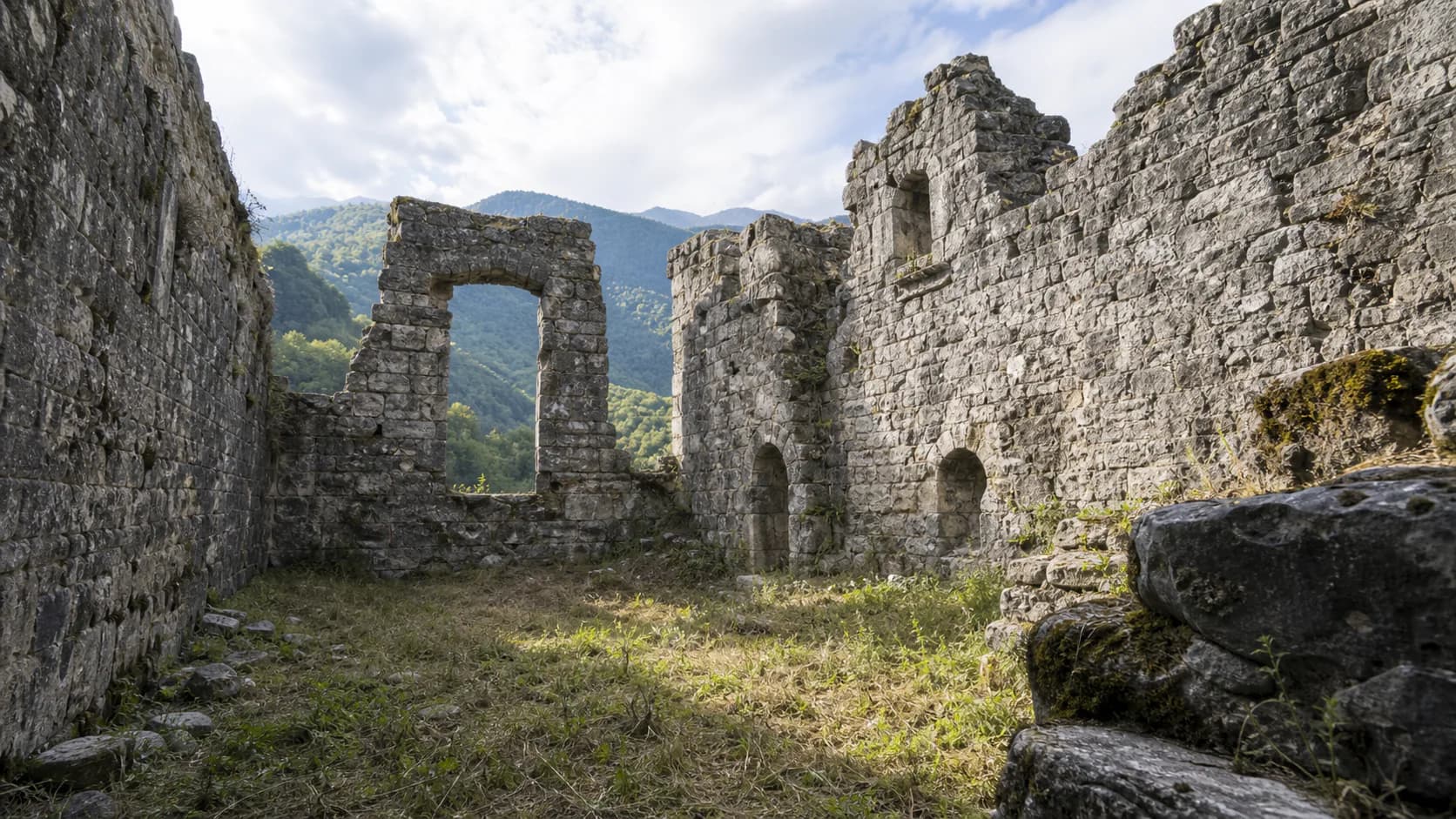 Bzyb Temple Ruined Stone Church
