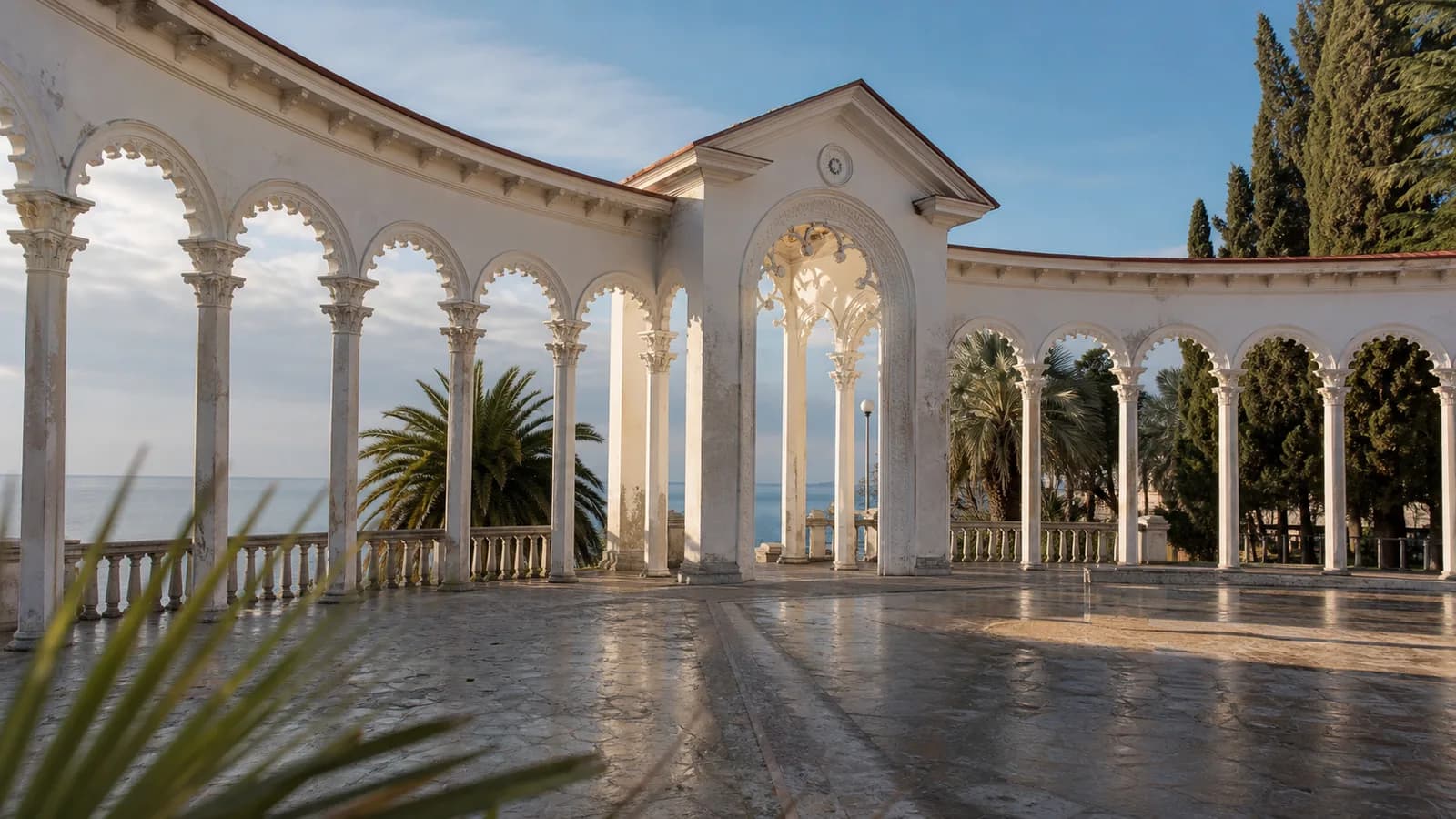 Gagra Colonnade by the Sea
