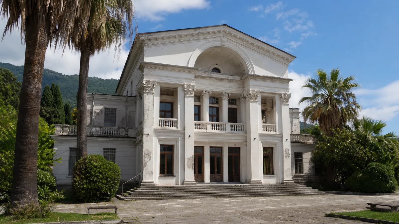 Gagra Winter Theater Facade