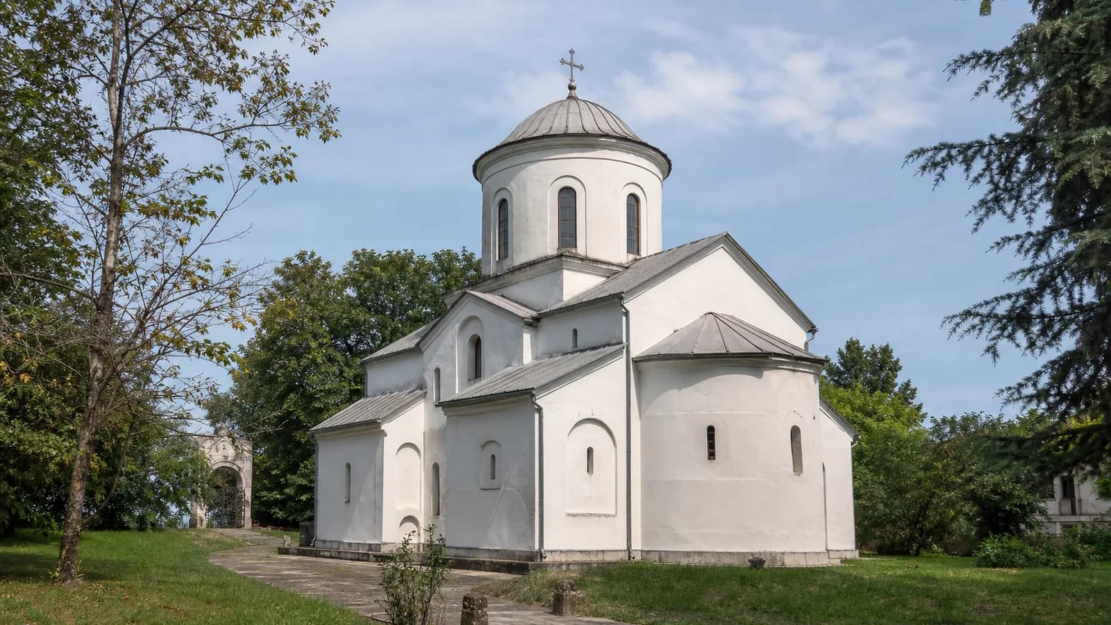 Ilor Church Courtyard