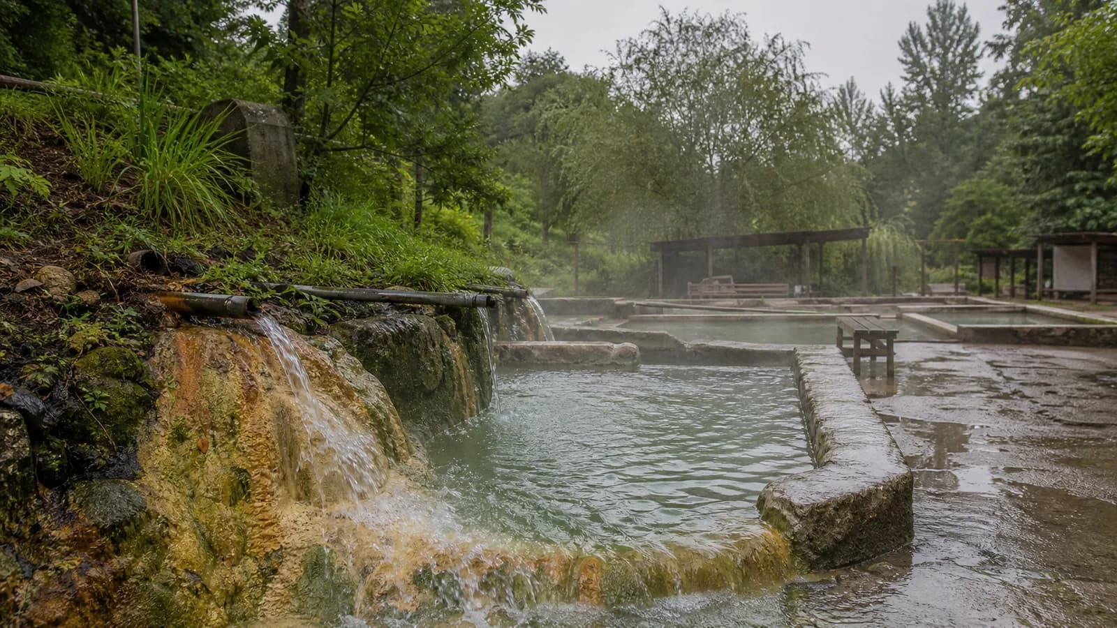 Kyndyg Thermal Springs Steam