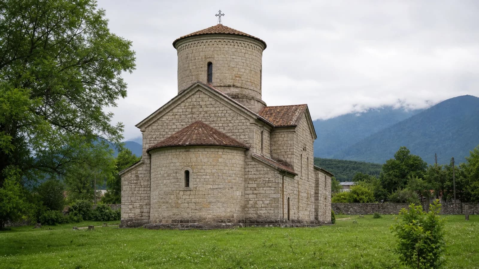 Lykhny Dormition Church Meadow