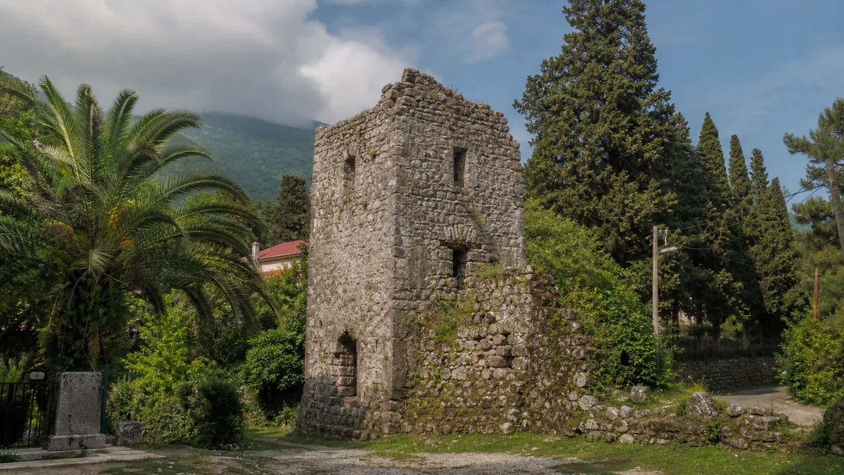 Marlinsky Tower Old Gagra Ruin