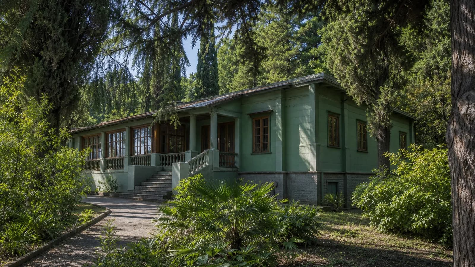 Stalin Dacha Myussera Forest House